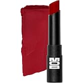 MOB Beauty Soft Matte Lipstick, Redemption, Muted Merlot Red | Long Lasting, Weightless Blurring Lip Color Infused with Skincare, Vegan, Silicone-Free, Cruelty Free