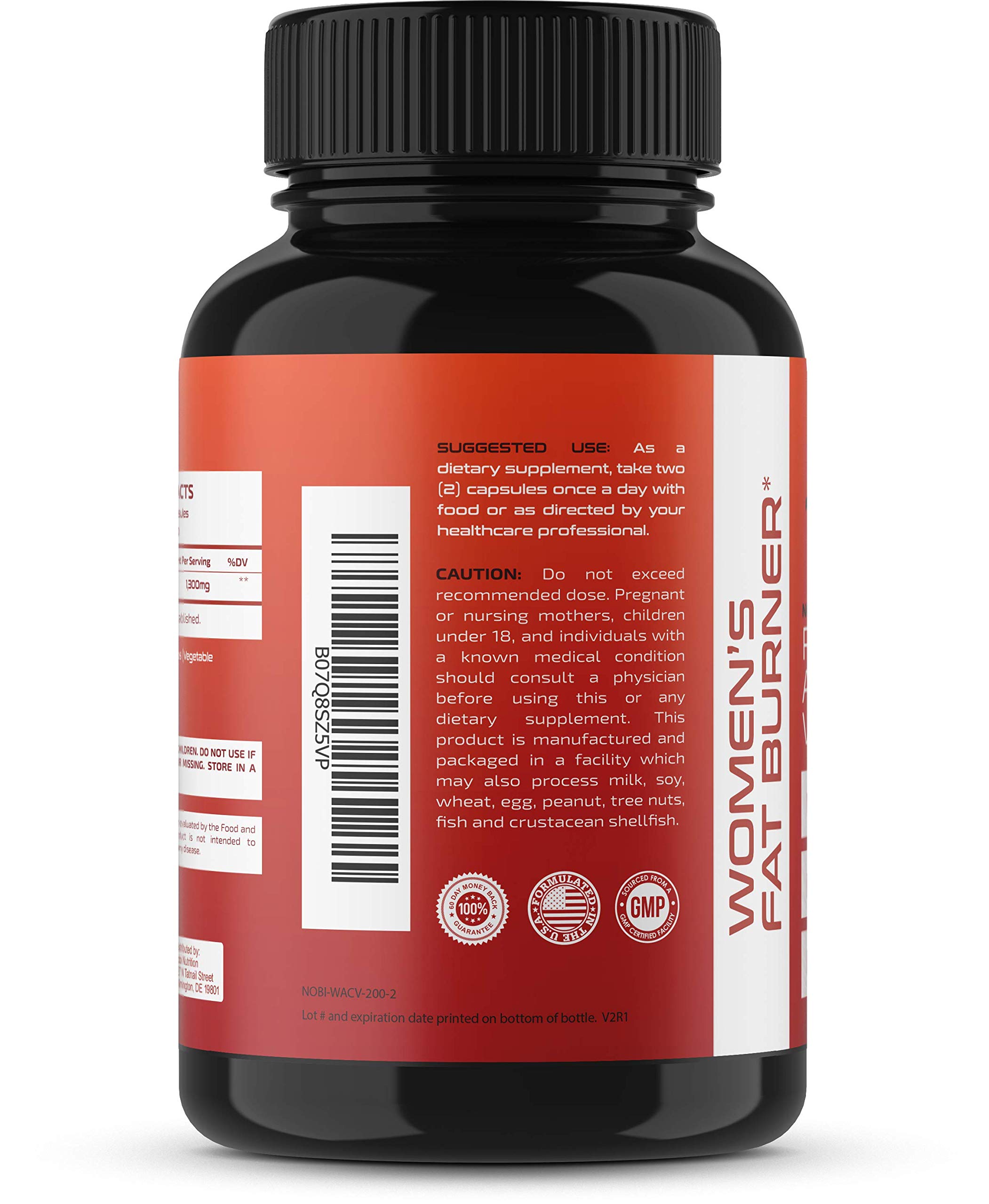 Nobi Nutrition Apple Cider Vinegar Fat Burner Premium Weight Loss