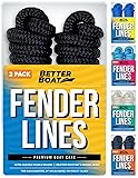 Boat Fender Lines, 3/8 Inch Double Braided Nylon