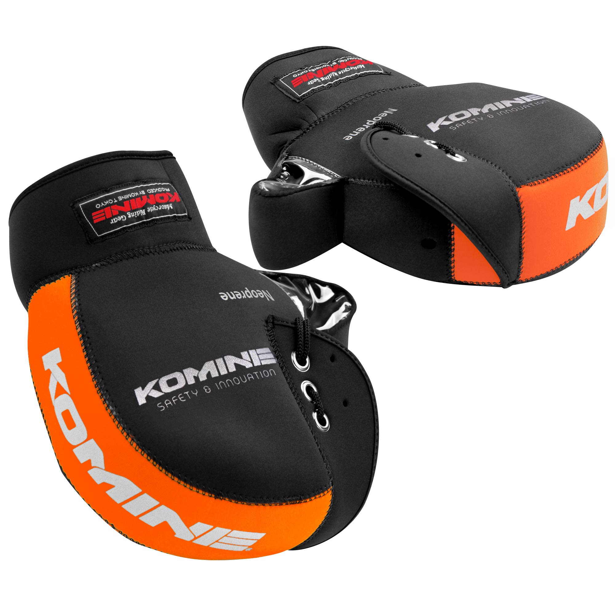 コミネ ネオプレーンハンドルウォーマー ブラックオレンジの商品画像