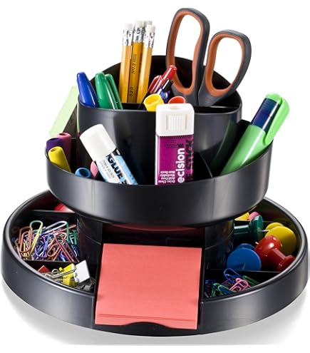 Amazon.com : deflecto Silhouettes All-In-One Caddy, 6