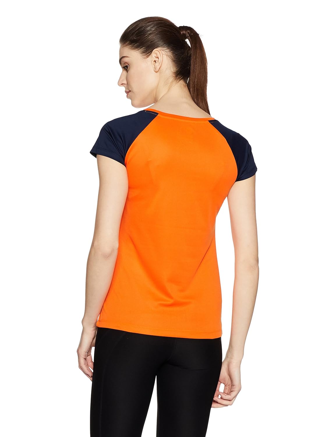 symbol amazon brand women's raglan round neck t-shirt