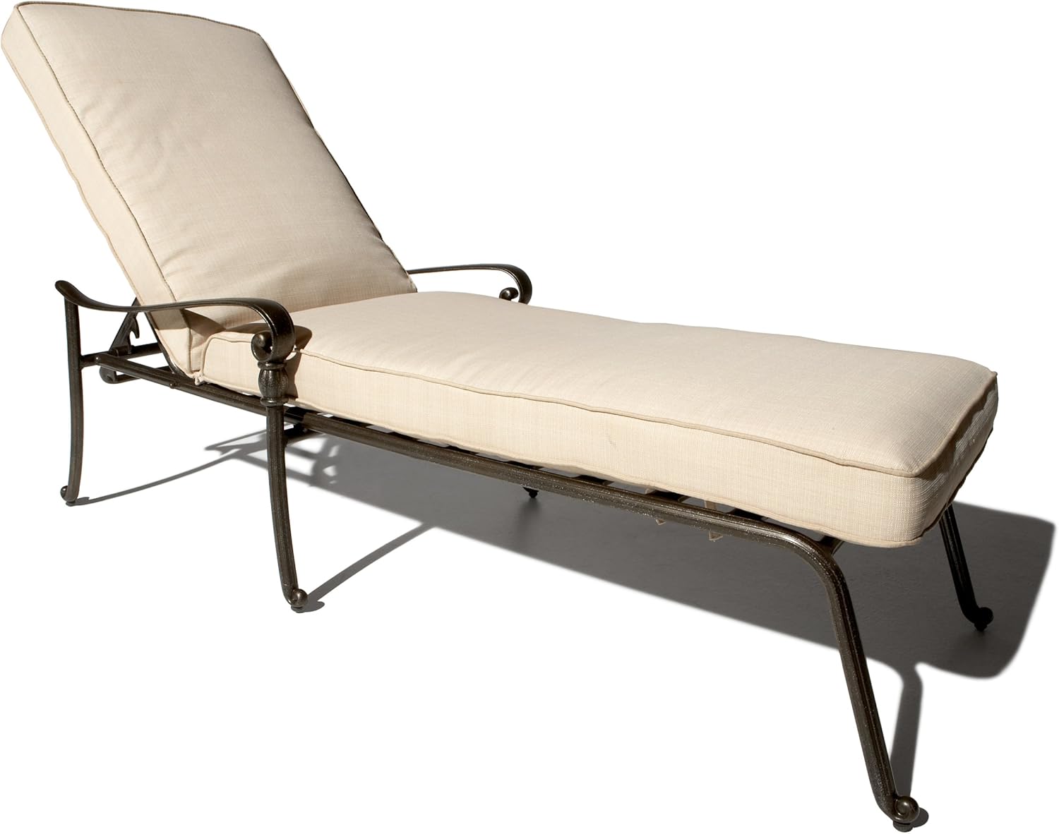 cast aluminium sun loungers