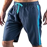 Kanu Surf Mens Bellaire Swim Trunks (Regular & Extended Sizes)
