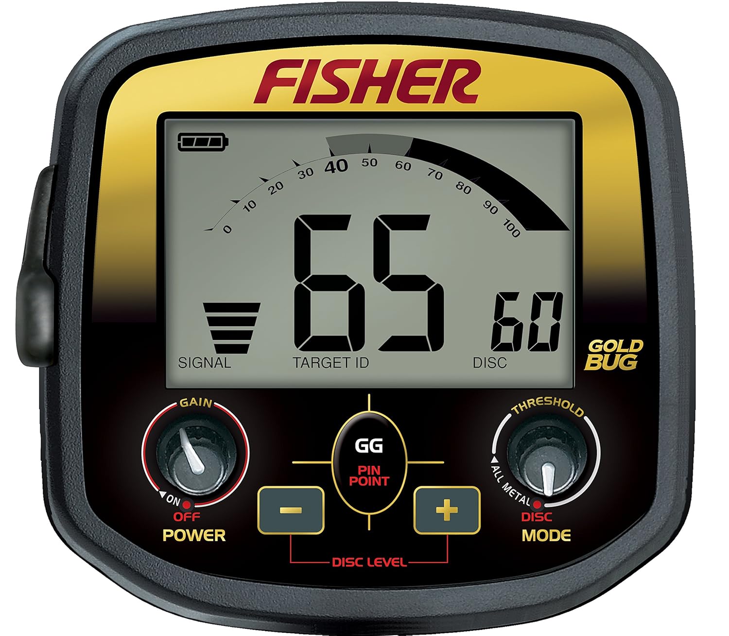 Amazon.com : Fisher Gold Bug Metal Detector : Hobbyist Metal Detector  Accessories : Garden & Outdoor
