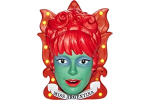 Spirit Halloween Light-Up LED Beetlejuice Miss Argentina Door Knocker Decoration| Halloween Décor | Beetlejuice Décor | Home décor