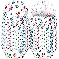 200 Pcs Paw Bone Cupcake Liners Dog Cupcake Wrappers Paw Pattern Cup Cake Holder Puppy Dog Theme Cupcake Wrappers for Baby Shower Birthday Party Supplies (Multi Color)