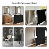 Hemway Jet Black Chalk Paint 1L Matt Finish for Furniture & Walls view 5
