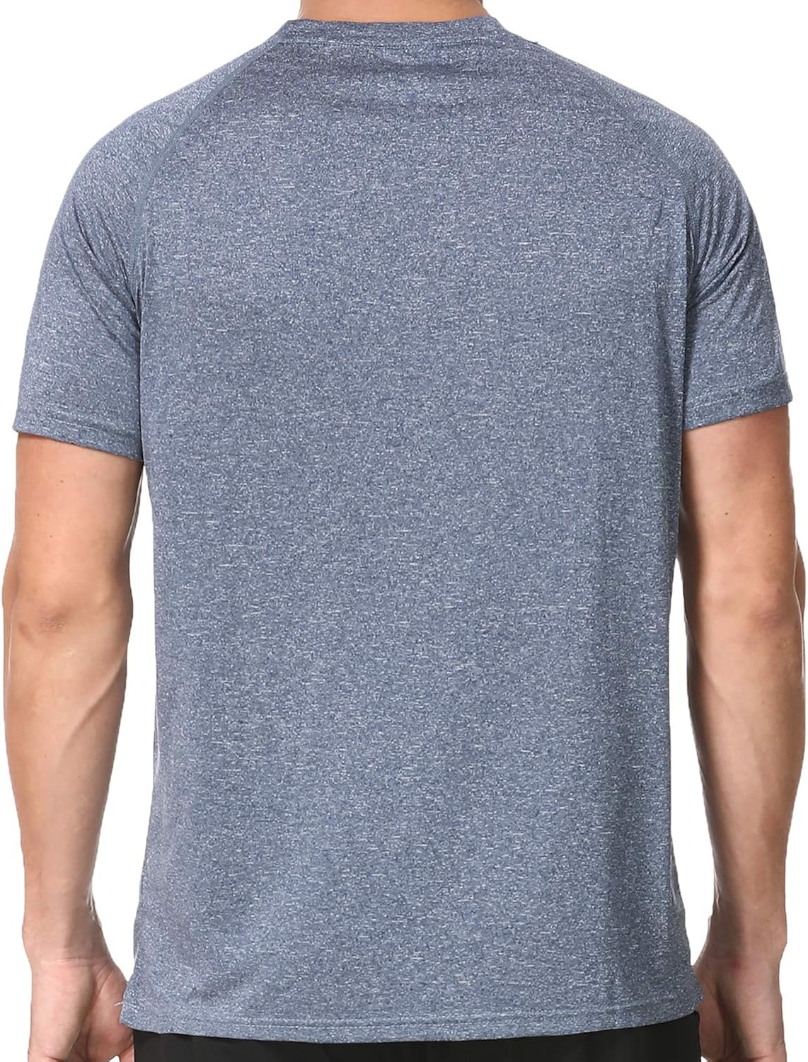 Men's Dry Fit Athletic T-Shirts, Short Sleeve Crew Neck Workout Tees at  Men’s Clothing store