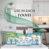 Air Wick Scented Oil Refills Fresh Linen and Lavender 5 Count Plug In view 5