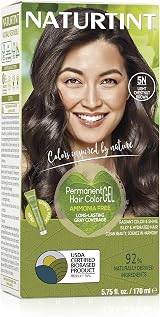 Naturtint 5N Light Chestnut Brown Hair Dye 155ml Permanent Color with Quinoa view 1