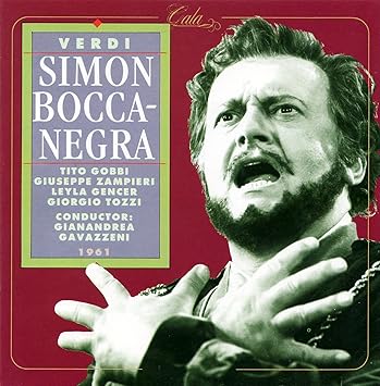 Giuseppe Verdi Gianandrea Gavazzeni Wiener Philharmoniker Tito Gobbi Giuseppe Zampieri Leyla Gencer Giorgio Tozzi Verdi Simon Boccanegra Gobbi Zampieri Gencer Tozzi Gavazenni Wiener Philharmoniker 9 Aug 1961 2 Cd Import Amazon Com