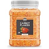 Birch & Meadow 1.5 lb Carrot Flakes, Dehydrated & Diced