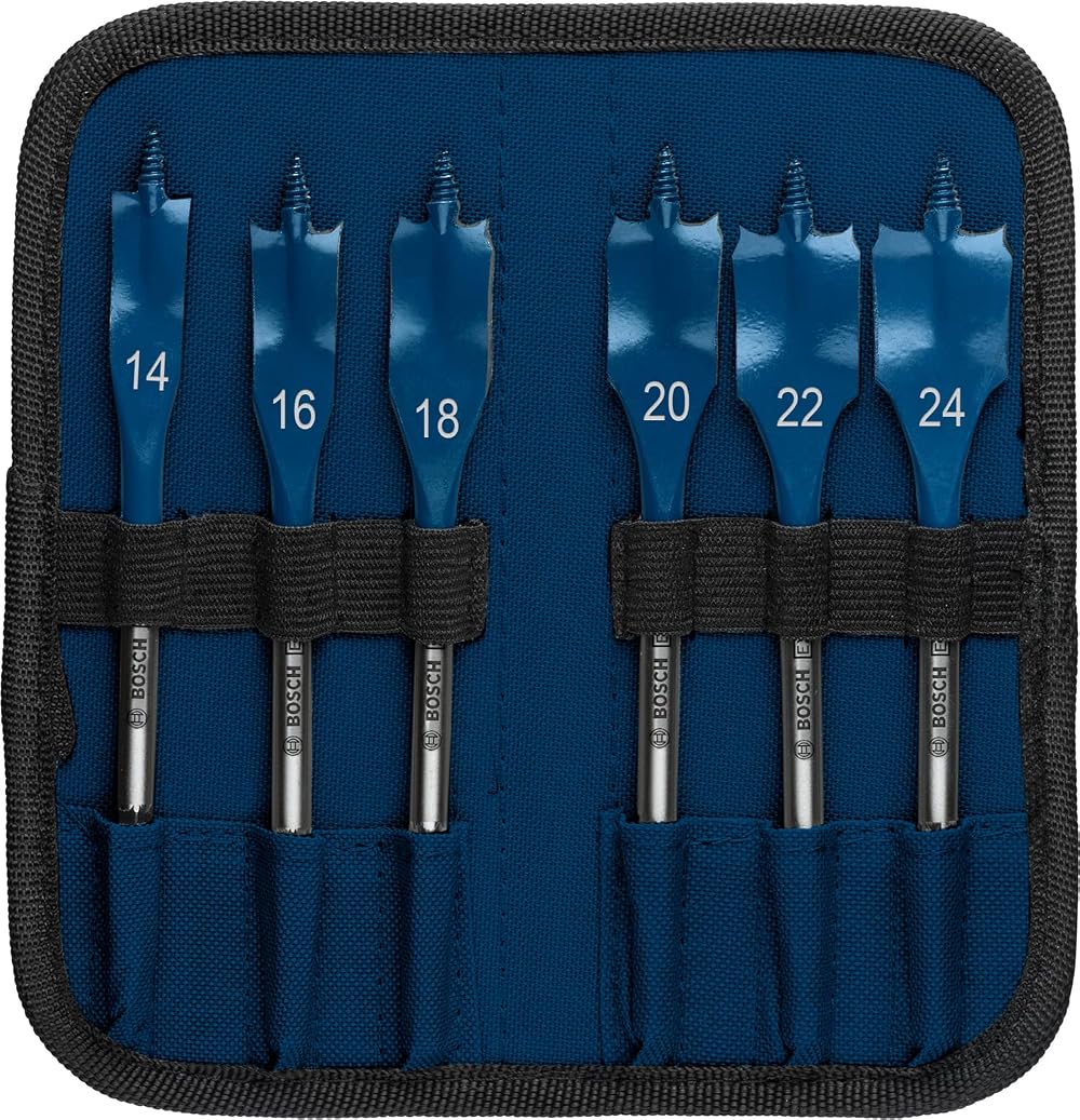 Bosch EXPERT Self Cut Speed Spade Drill Bit Set 14-24 mm 6 pcs