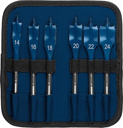 Bosch EXPERT Self Cut Speed Spade Drill Bit Set 14-24 mm 6 pcs