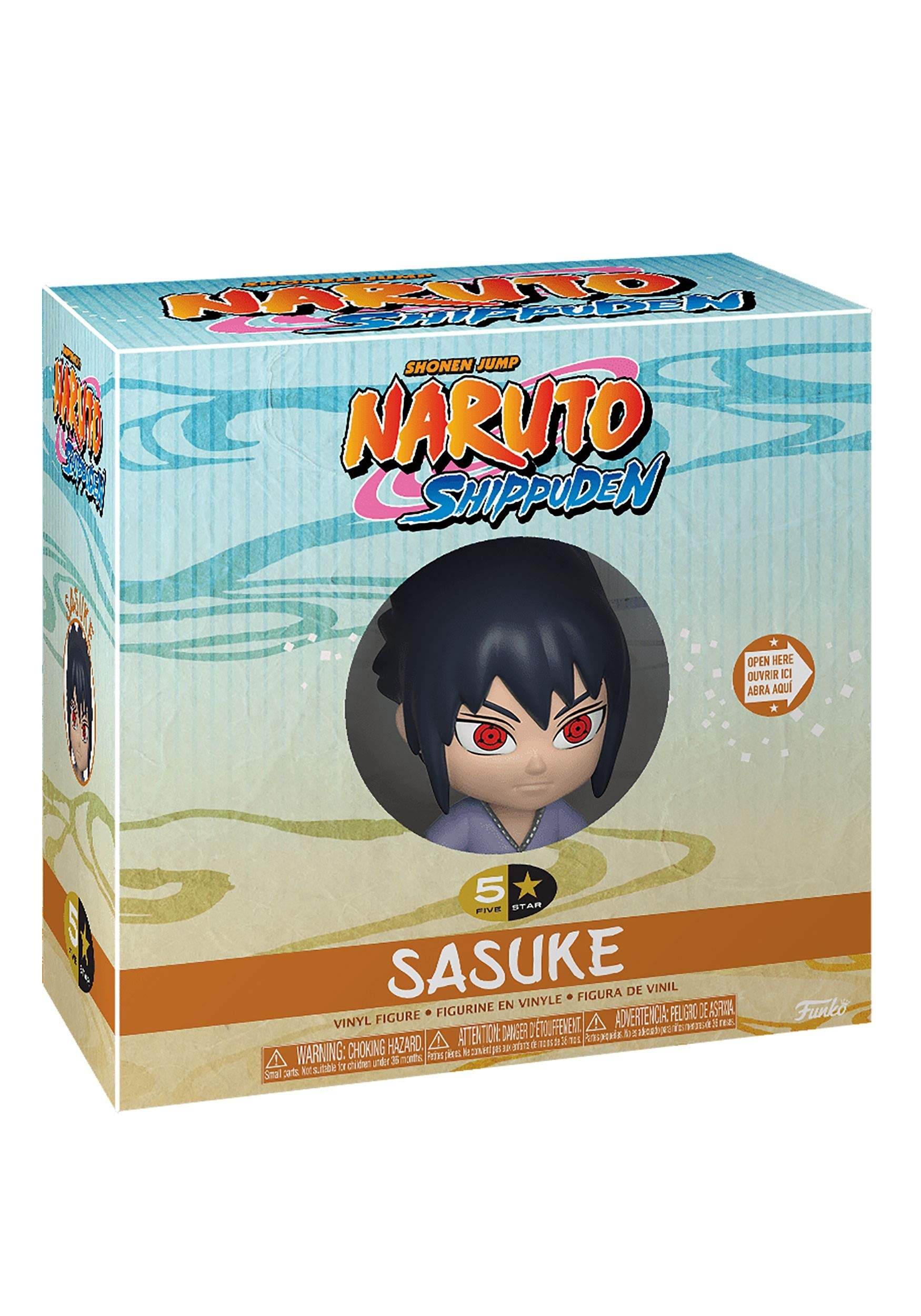 Funko 5 Star: Naruto - Sasuke Uchiha - Collectable Vinyl Figure - Gift Idea - Official Merchandise - Toys for Kids & Adults - Anime Fans - Model Figure for Collectors and Display