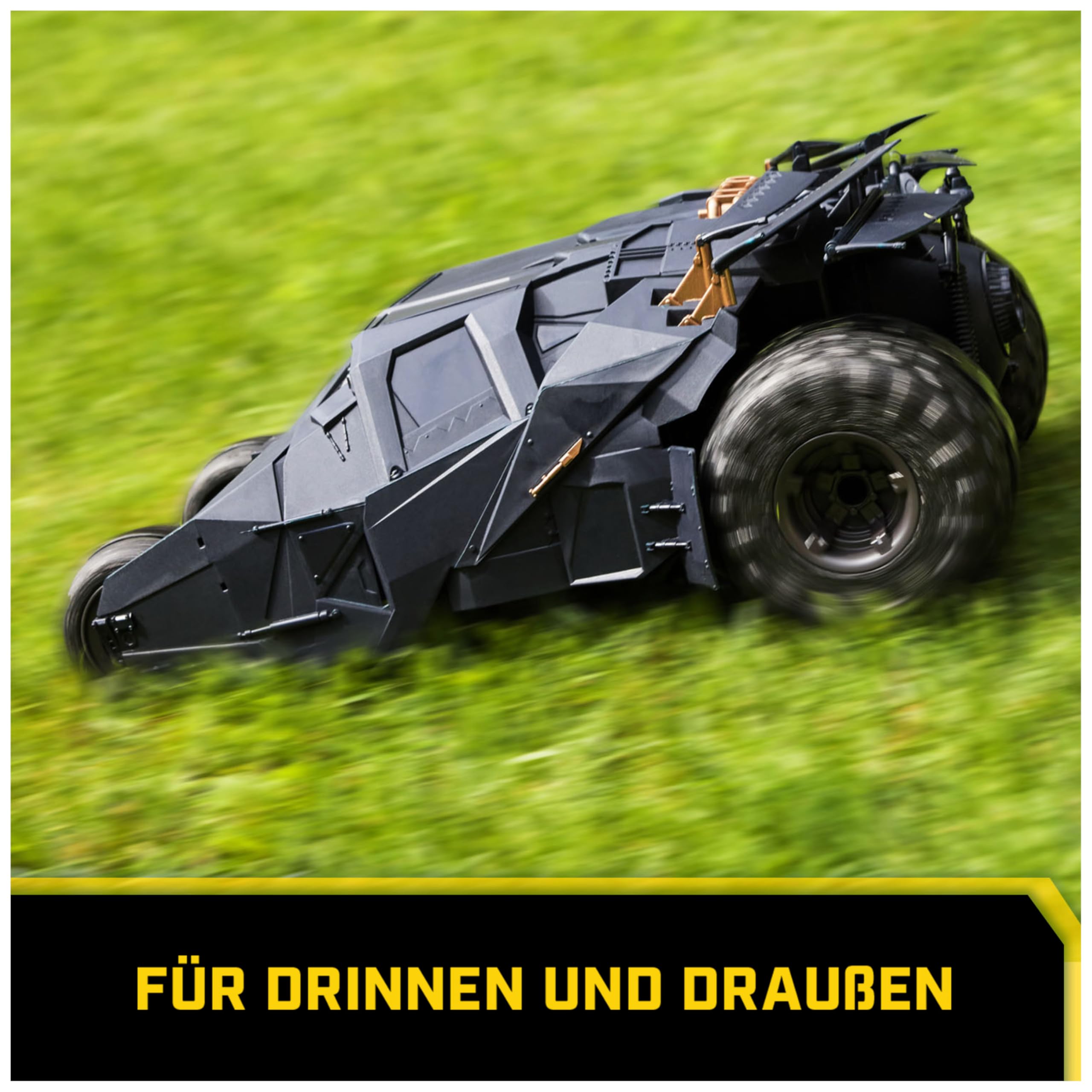 DC Comics - Batman Tumbler RC, ferngesteuertes Fahrzeug im Design der The Dark Knight Trilogie, Maßstab 1:15, für große und kleine Fans ab 4 Jahren 4