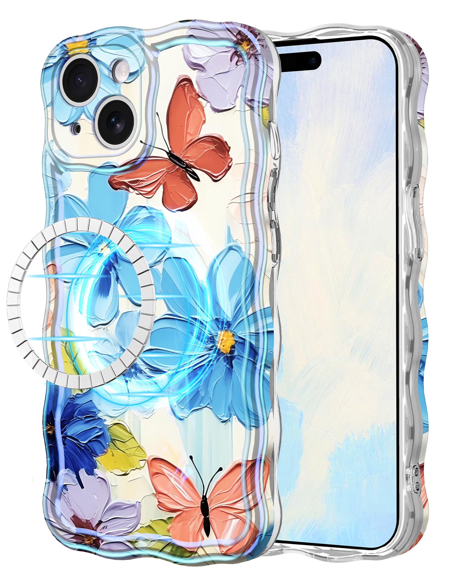 Avocase for iPhone 14 Plus/15 Plus Case, Colorful