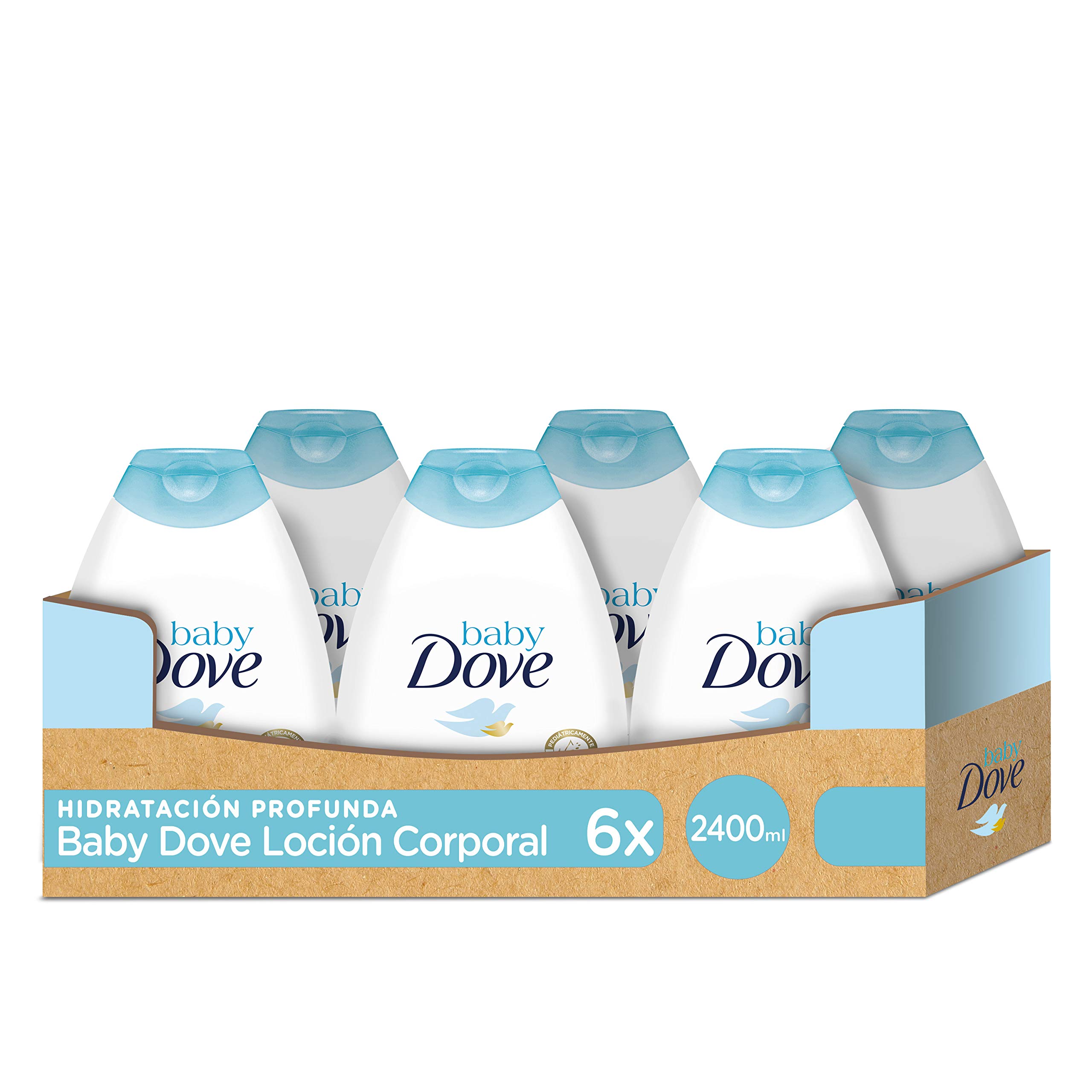 Baby Dove - Dove Baby Deep Hydration Body Lotion 400 ml, Unisex - Pack of 6