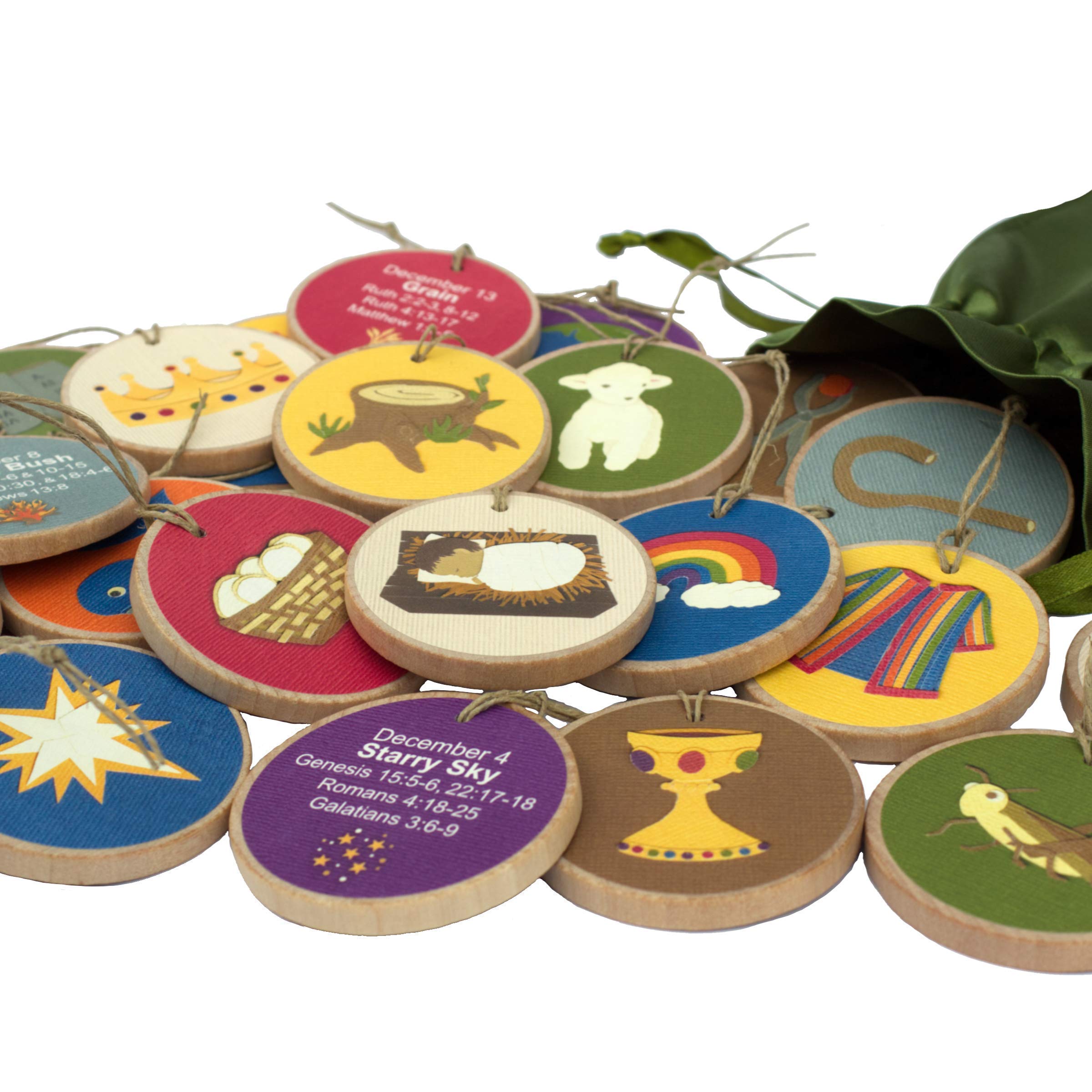 DIY Jesse Tree Ornament Kit for Advent Buy Online in UAE. Handmade