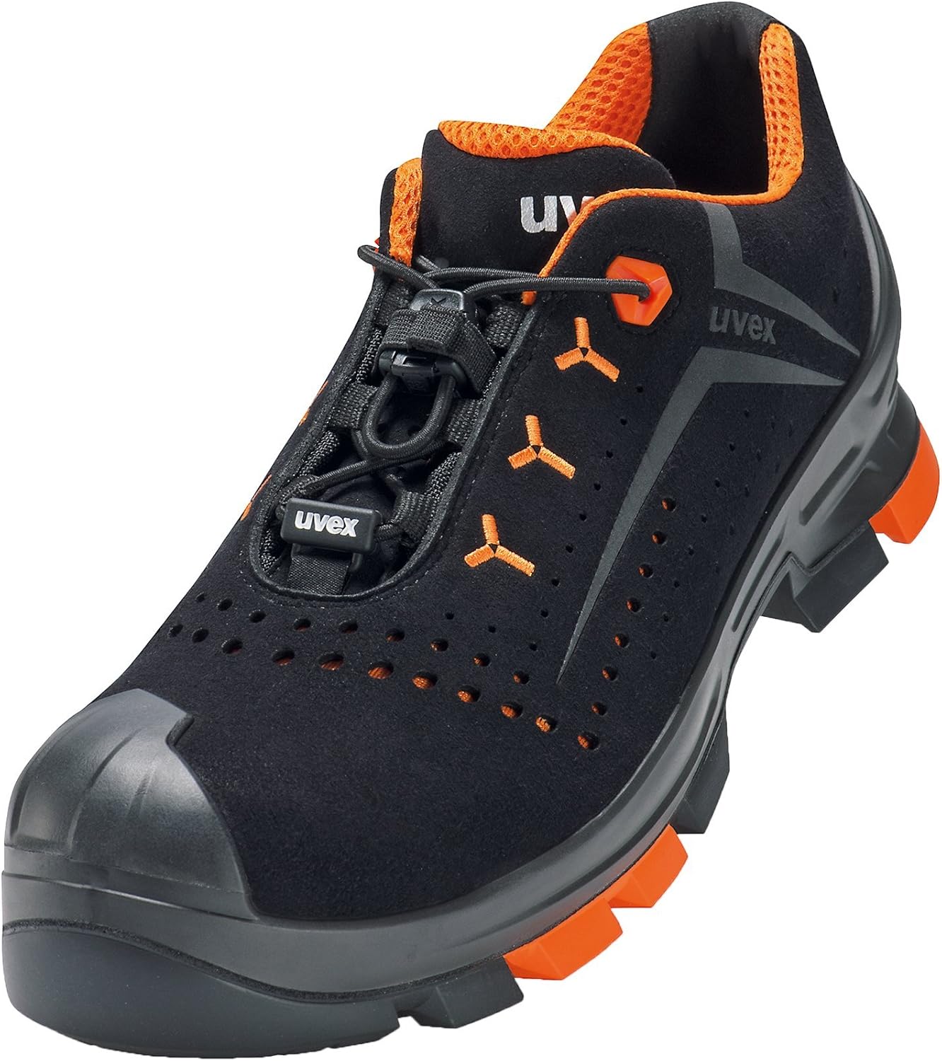 Uvex 6501 2 S1 P SRC Safety Shoe Universal Work Shoes Colour Black
