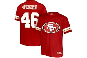 Ultra Game Adults NFL Official Soft Mesh Vintage Beast Mode Jersey T-Shirt