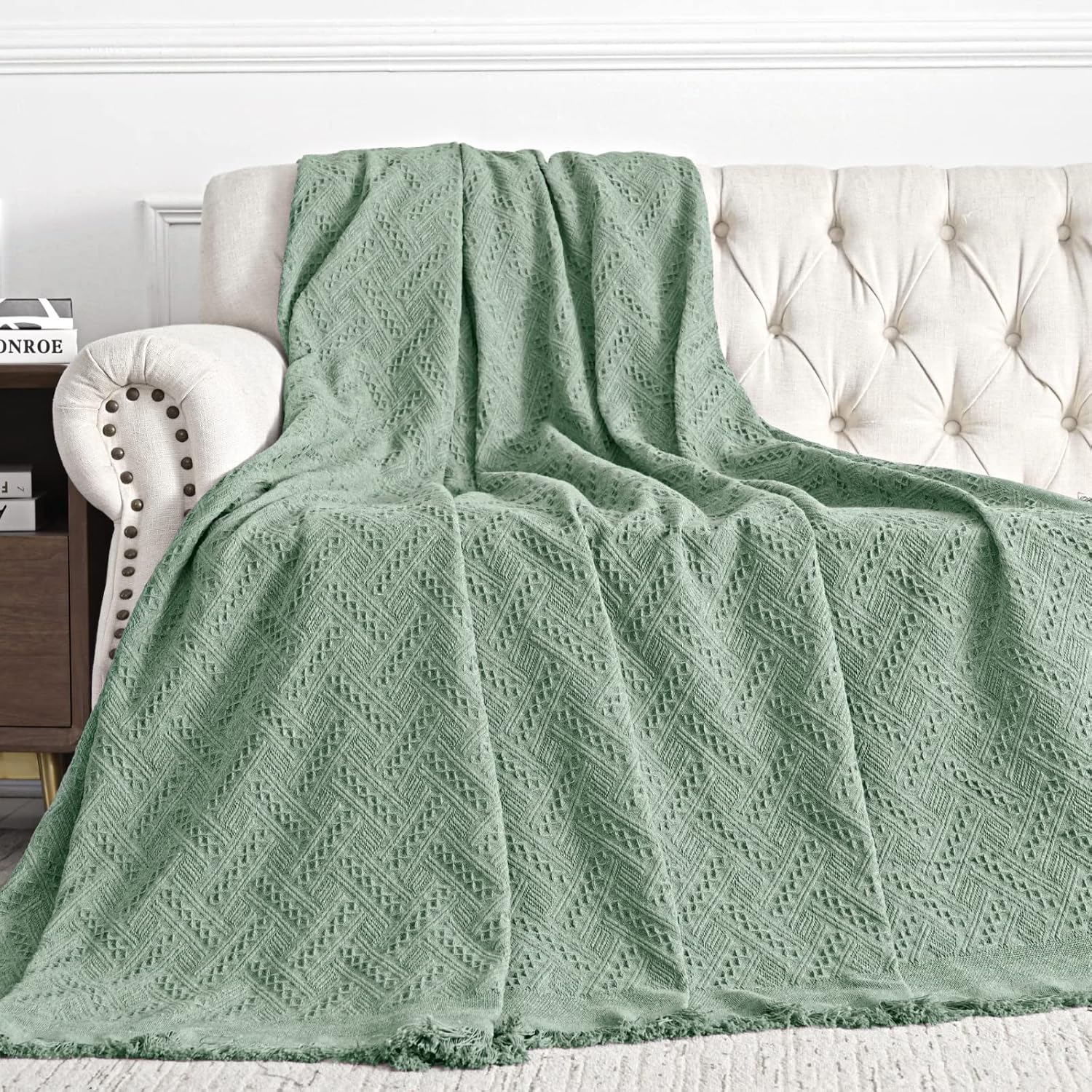 Slipcovers - MEETSKY Couch Cover Sectional Sofa Cover Sofa Slipcover Couch Protector Covers Universal Fit for Couch 2-3 Seat Thick Washable Throws Cover Blankets (X-Large: 71