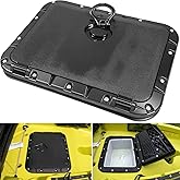 Camoo Rectangular Twist and Seal Hatch Kit Horizontal for Hobie Kayak 2013-2026 Compass Pro Angler Fishing Kayak 71707003 Marine Deck Access Hatch Waterproof Cover Easy to Install