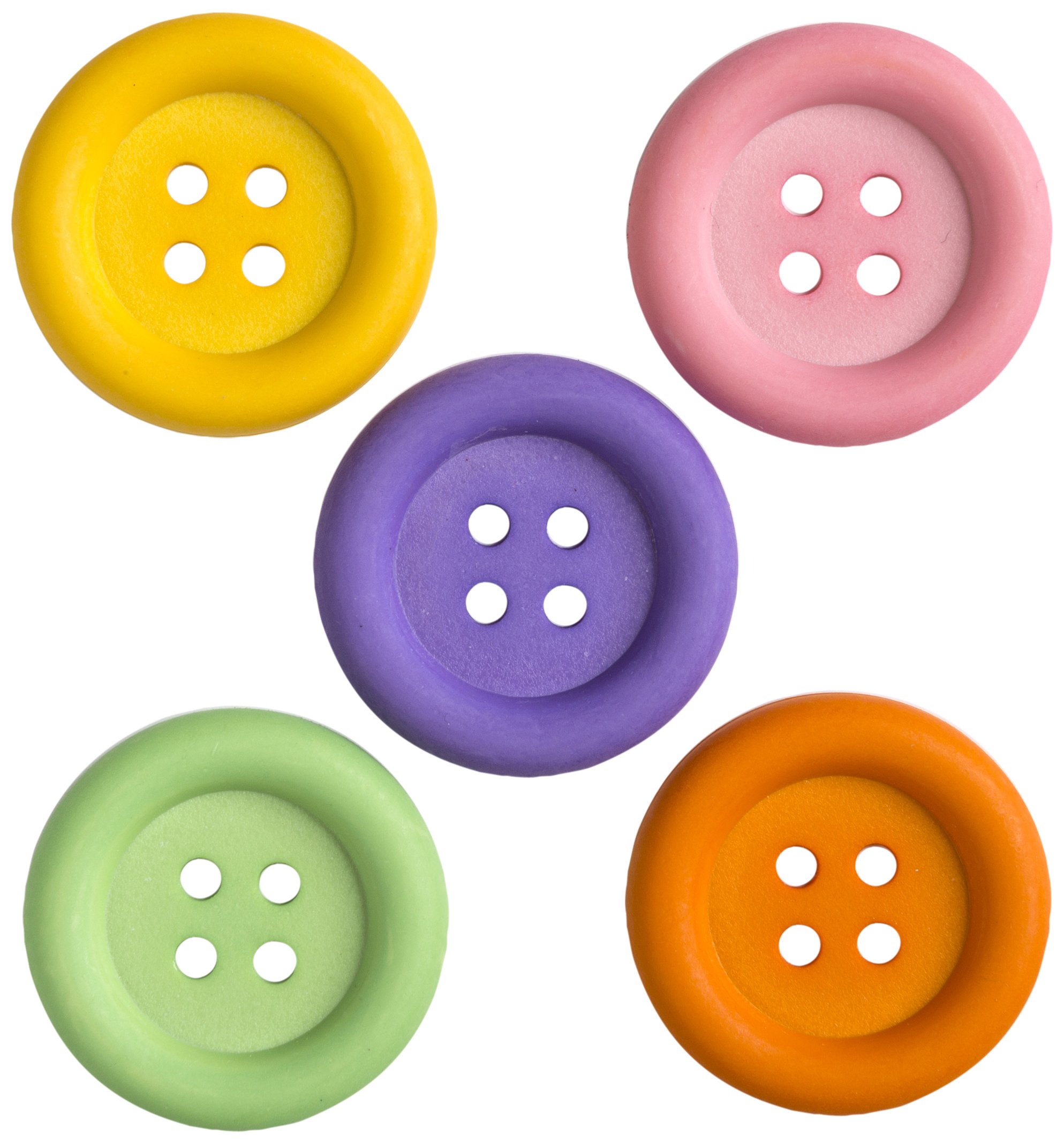 Récréatys 7112 0.113 Decorative Nylon Buttons (Pack of 5)