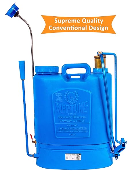 NEPTUNE SIMPLIFY FARMING Knapsack Hand Operated Garden Sprayer-10 (Capacity: 16 Ltr)