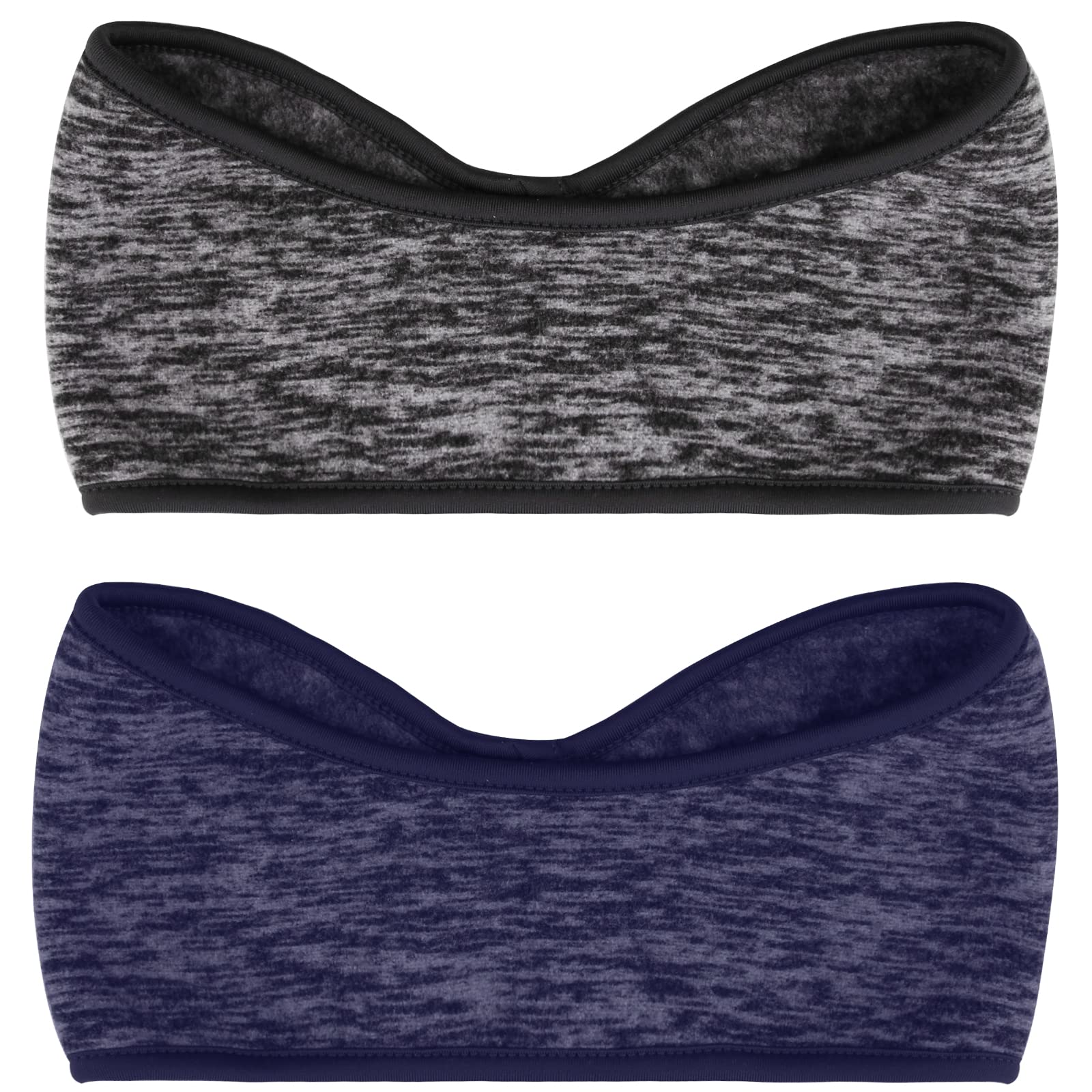 Photo 1 of SAVITA 2 x Sports Headband Winter Anti-Sweat Ear Cover for Men, Women Running Ear Muffs Ear Warmer for Cold Weather