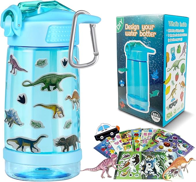 CHERRYLIFE Decorate & Personalize Your Own Water Bottle