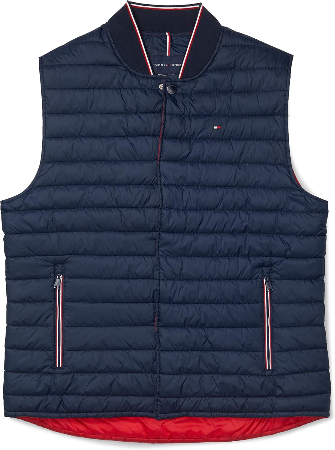 Tommy Hilfiger mens Adaptive Insulator Vest With Magnetic Zipper at  Men’s Clothing store