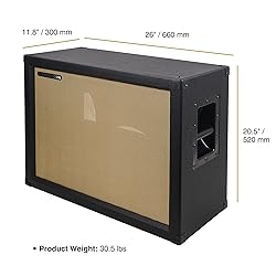 Sound Town 2 x 12 Empty Open-Back Guitar Speaker