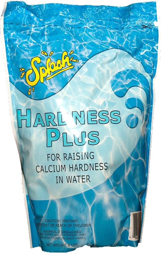Splash Calcium Hardness Increaser (Calcium Chloride Flake 77) 8 lbs Garden & Outdoor