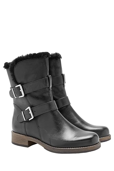 botas moteras mujer