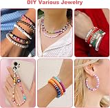 Dazhqp 20000 Clay Beads Bracelet Making Kit, 96 Colours & Accessories view 4