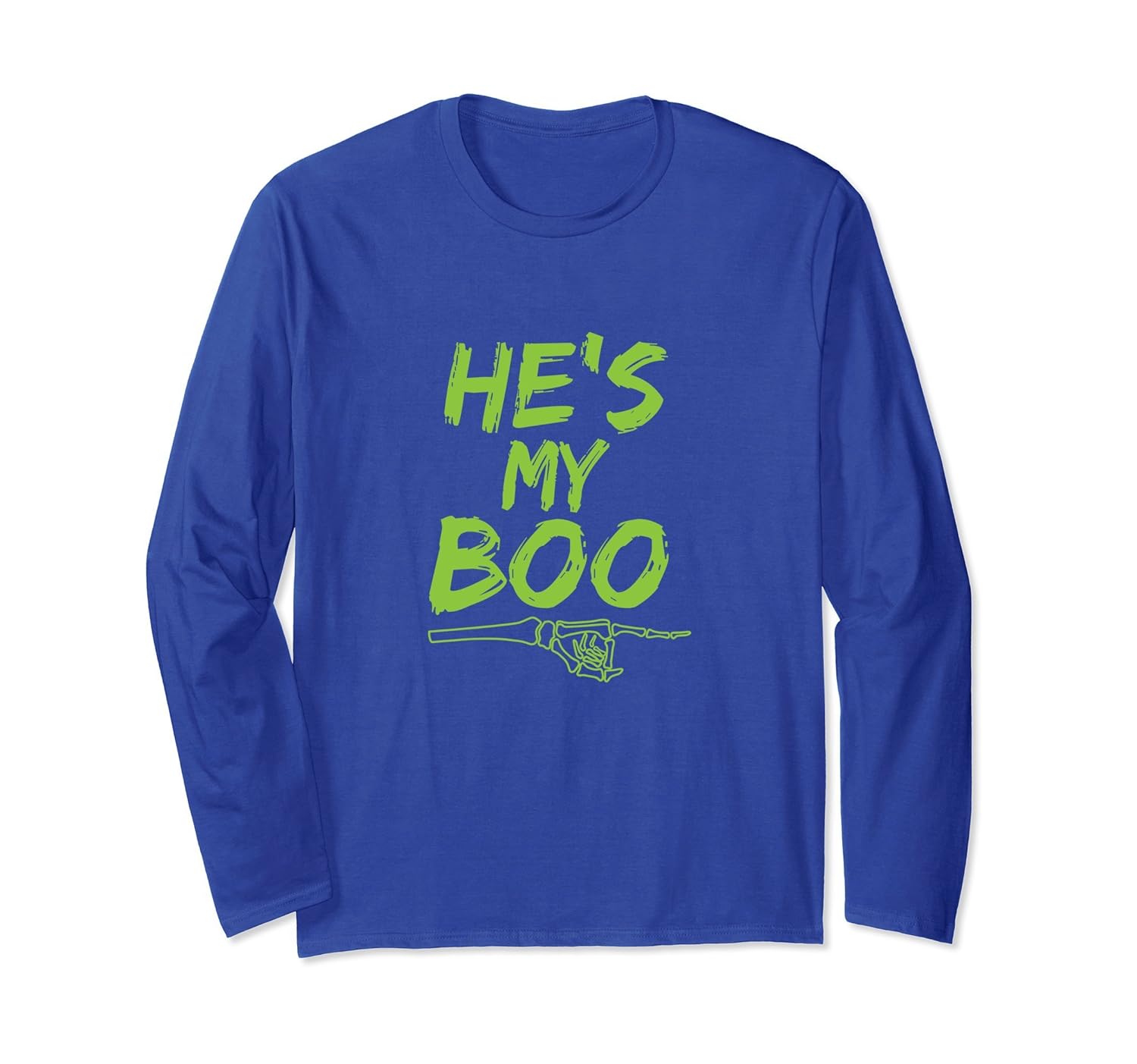 He's My Boo Halloween Long Sleeve-ANZ