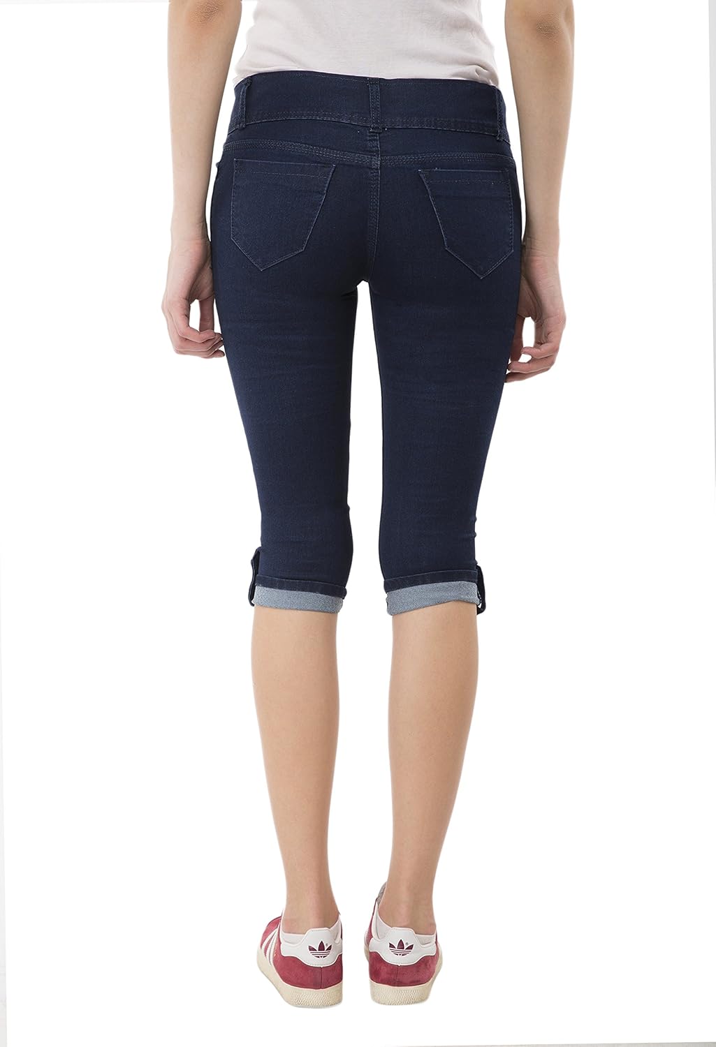 aakrithi denim capri