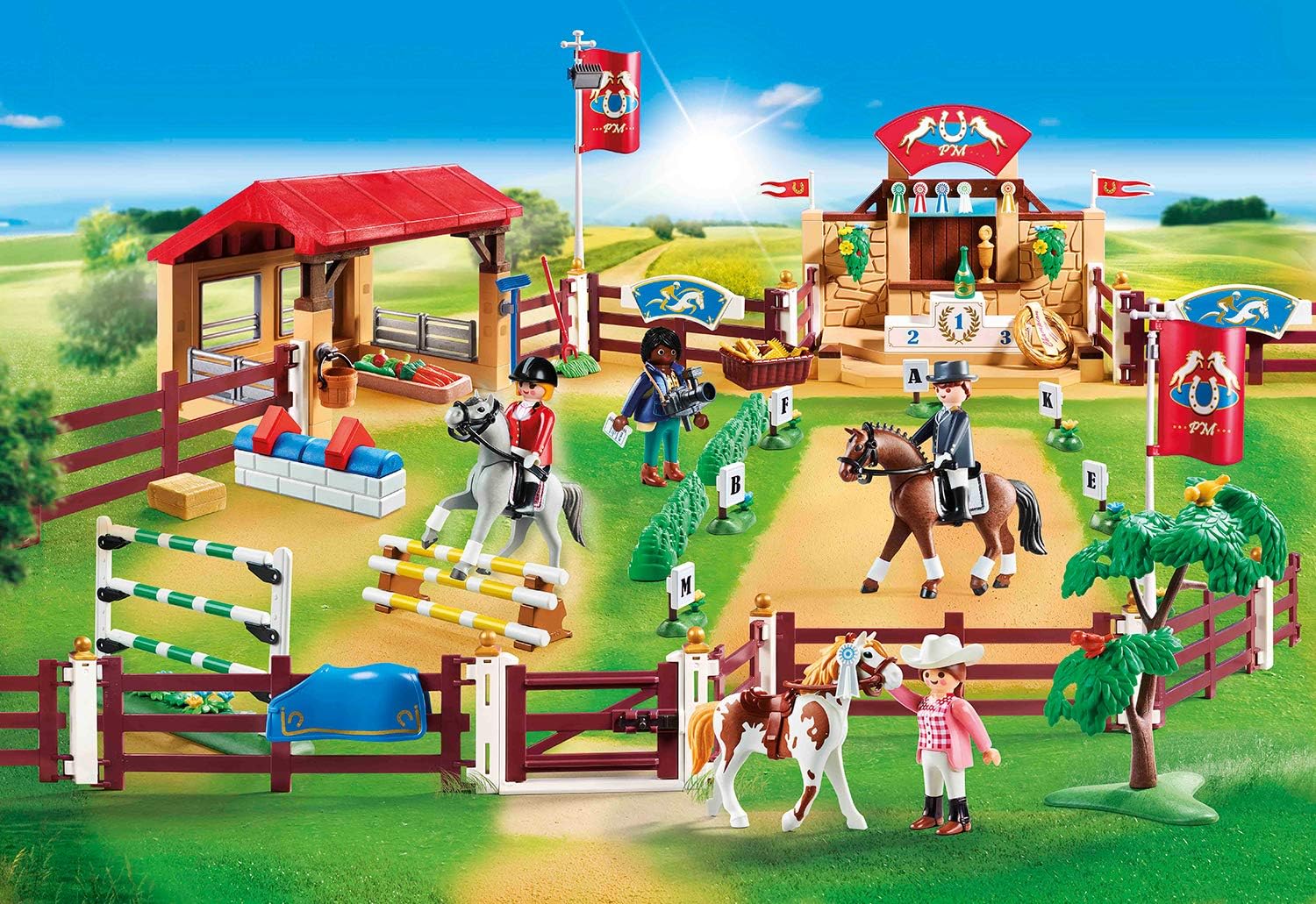 playmobil equestrian