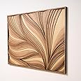 Amazon.com: NEODECO Parametric Wood-Verso Wall Art, 3D wood wall ...