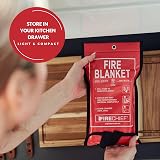 Firechief SVB1/K40 Kitemarked Budget Fire Blanket 1m x 1m Small view 4