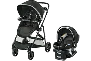 Graco Modes Element Travel System, 3-in-1 Baby Stroller and Car Seat Combo with Rear-Facing SnugRide SnugLock 35 Lite Infant 