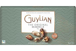 Guylian Belgian The Original Chocolate Pralines 44 Chocolates Net wt (17.64 OZ), 17.64 Ounces