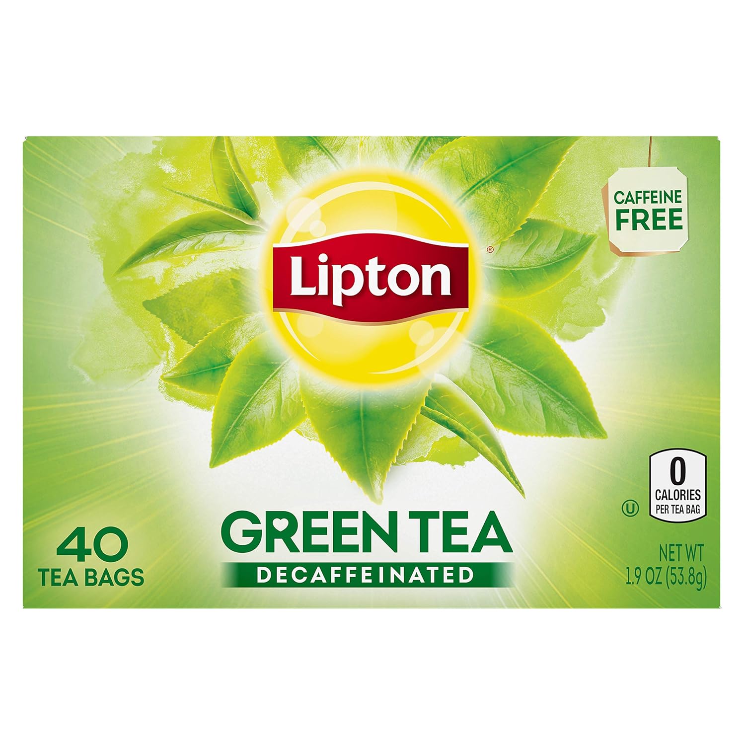 Lipton Green Tea Citrus Caffeine