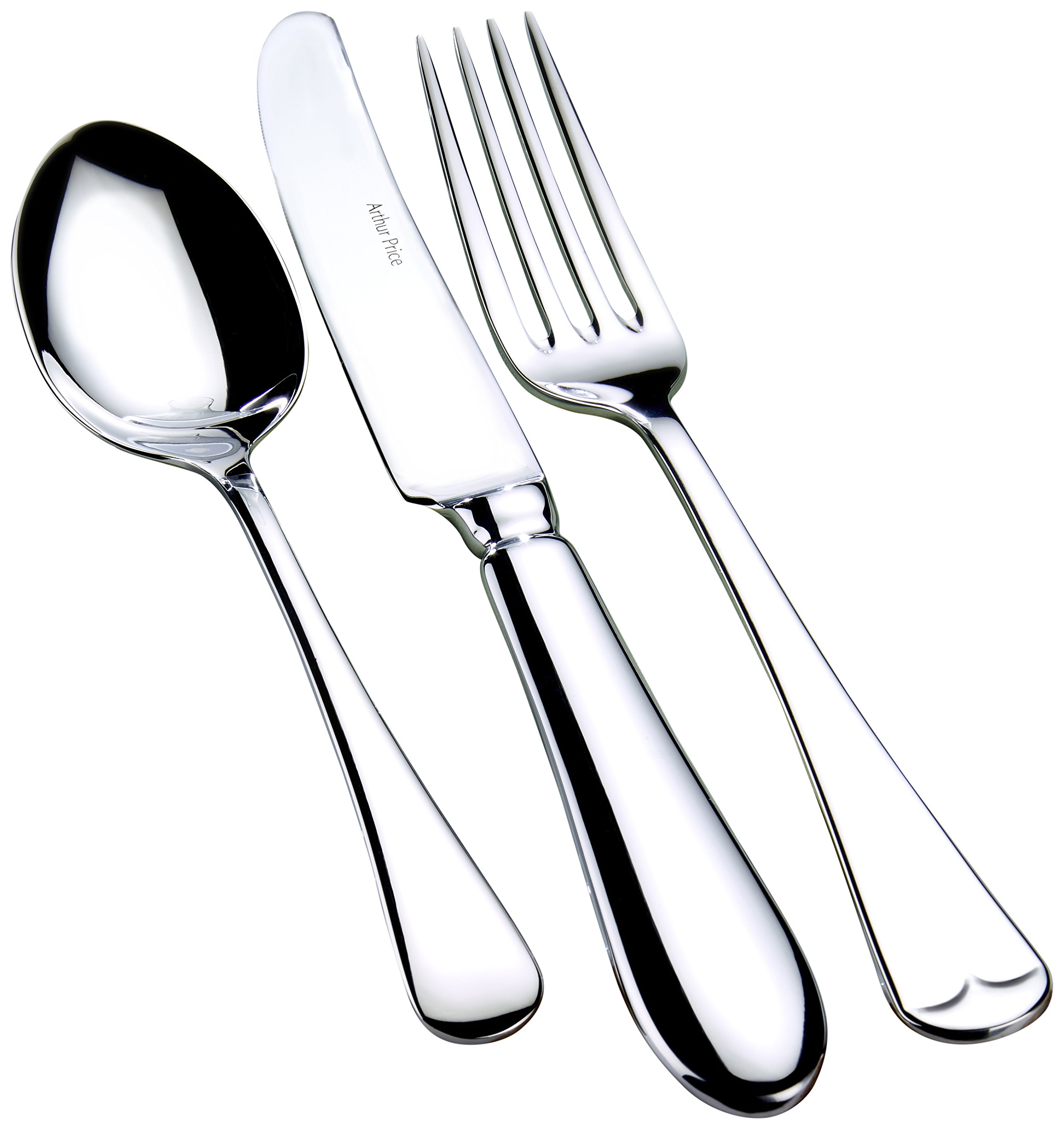 Arthur Price Every Day Old English 6 Person Box Set, Stainless Steel, 51 x 31.5 x 6.5 cm