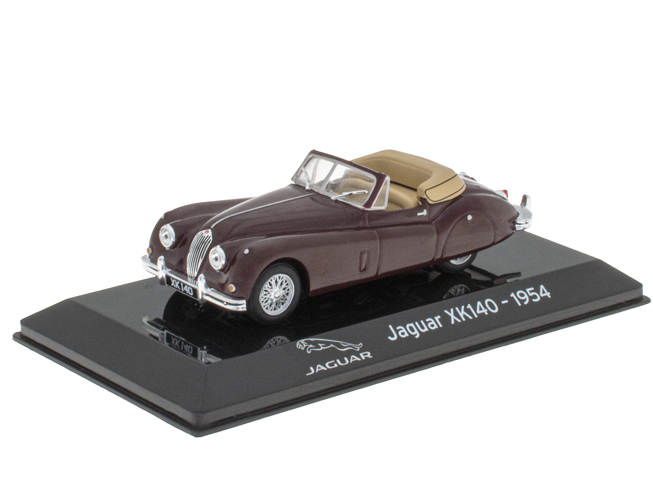 OPO 10 - Car 1/43 Collection SUPERCARS Compatible with Jaguar XK140-1954 - UP078
