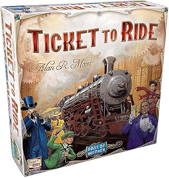 Buy Asmodee Ticket To Ride Multi Color Online At Low Prices In