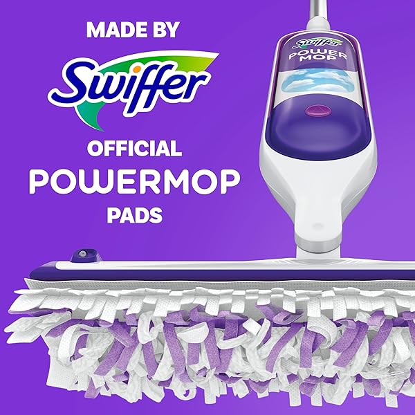 SWIFFER POWERMOP MULTI-SURFACE MOPPING PAD REFILLS FOR FLOOR CLEANING, 11 COUNT