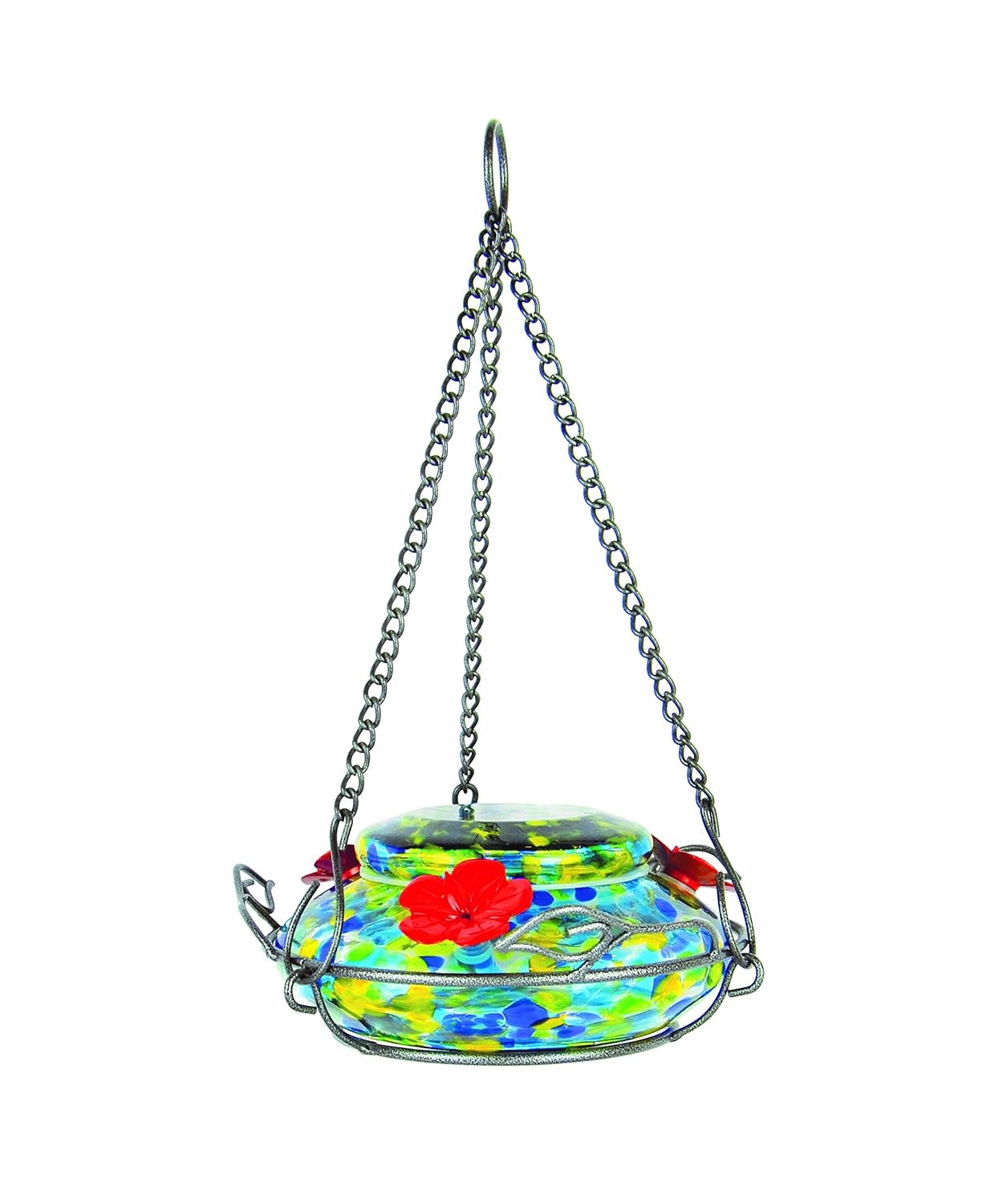 Best Solar Garden Flower Lights Red Rose Glass